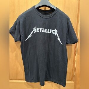 Black Metallica T Shirt Large
